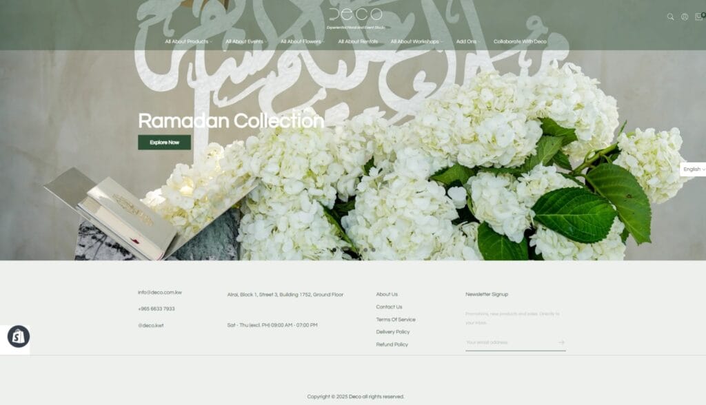 TopDigit ecommerce experience